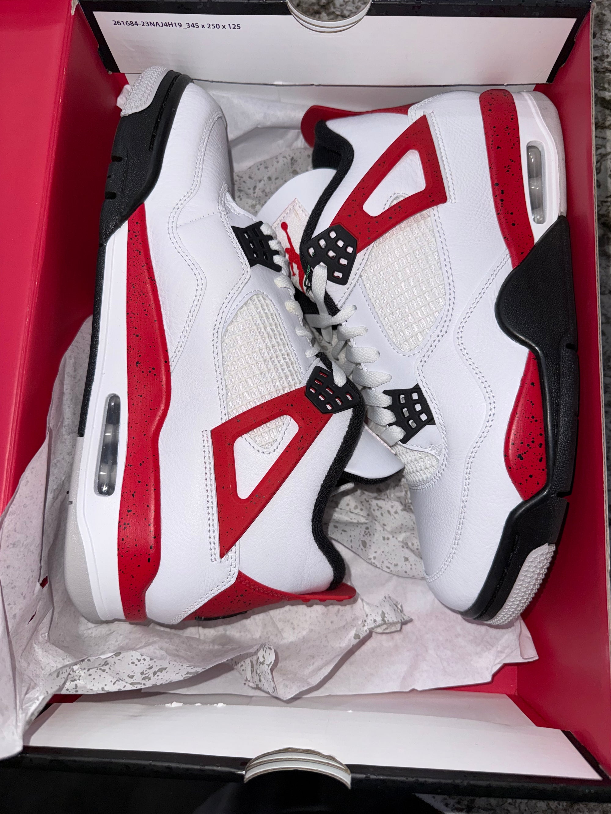 Jordan 4 Retro Red Cement