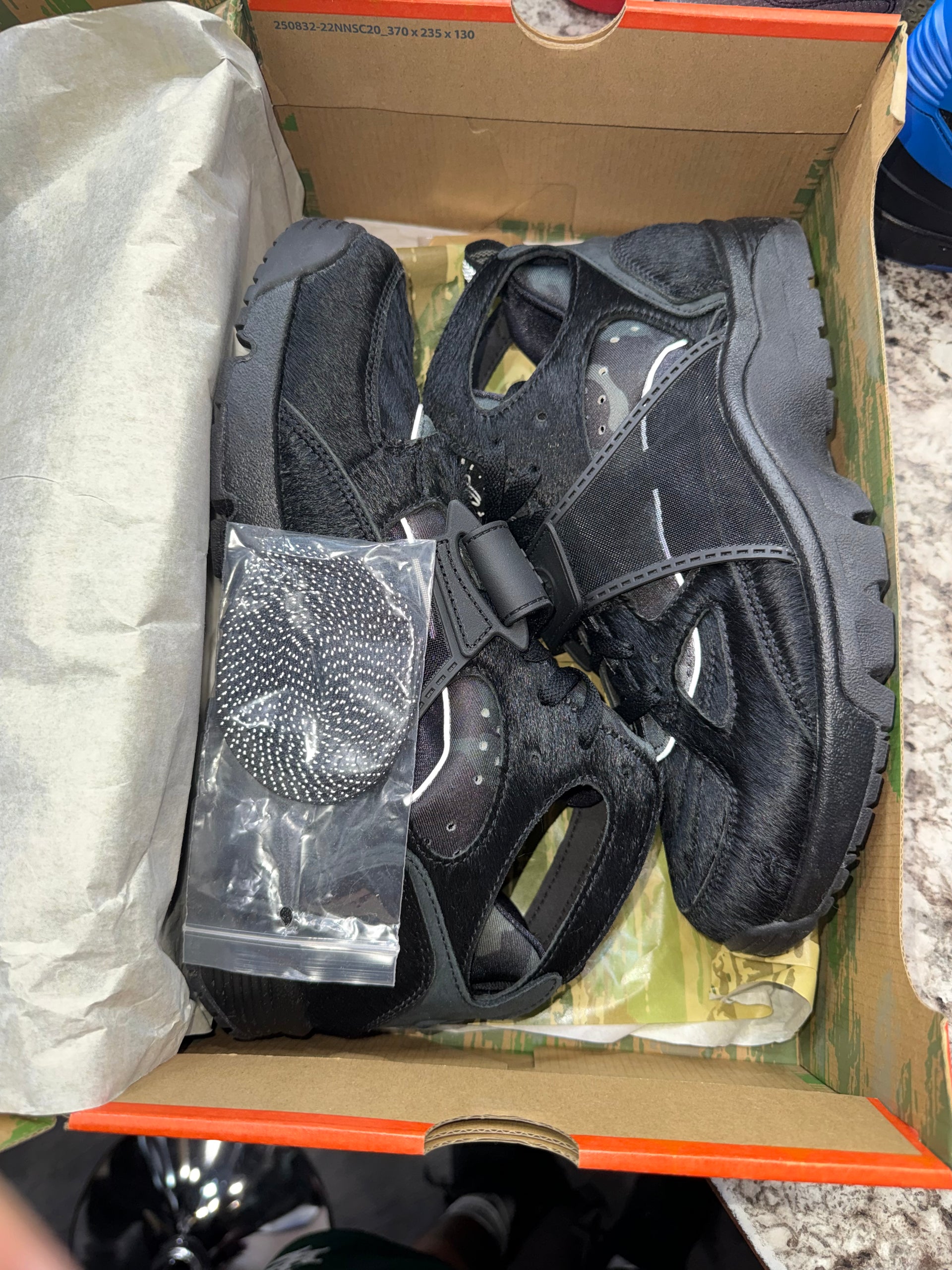 Nike Air Trainer Huarache Corteiz Black