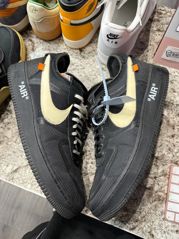Nike Air Force 1 Low Off-White Black White (NO BOX)