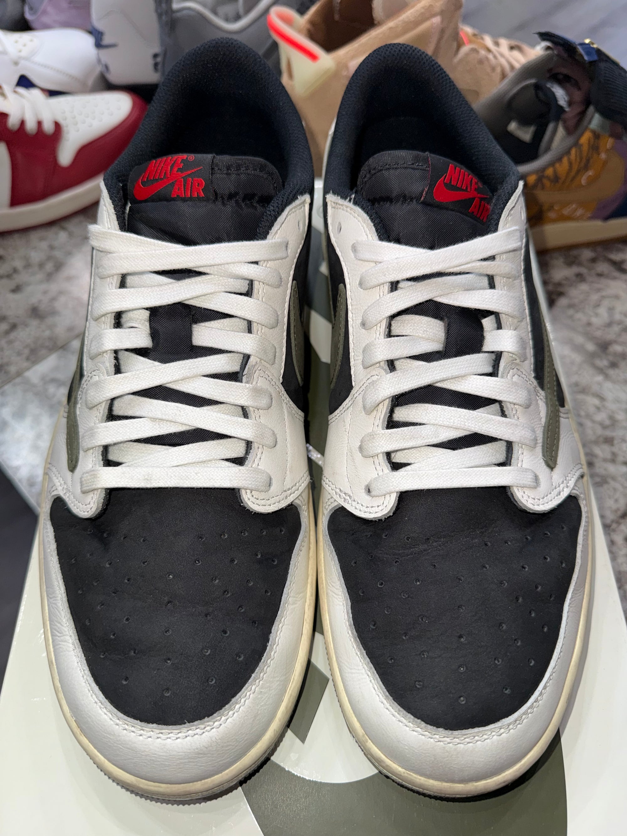 Jordan 1 Retro Low OG SP Travis Scott Olive (Women's)
