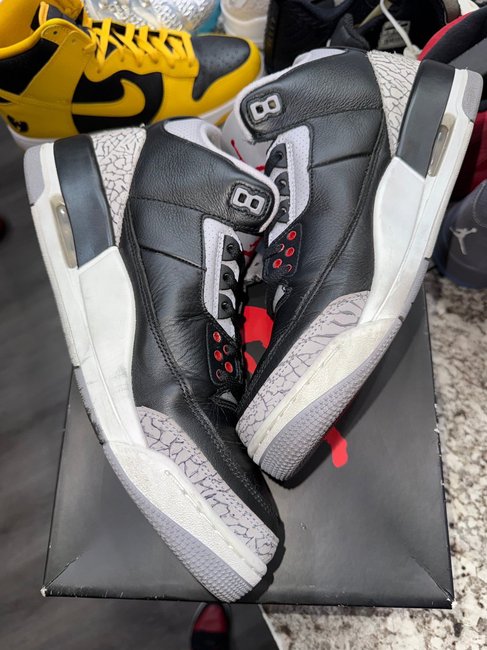 Jordan 3 Retro OG Black Cement (2024)