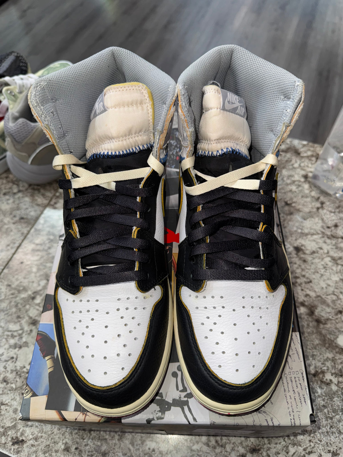 Jordan 1 Retro High Union Los Angeles Black Toe