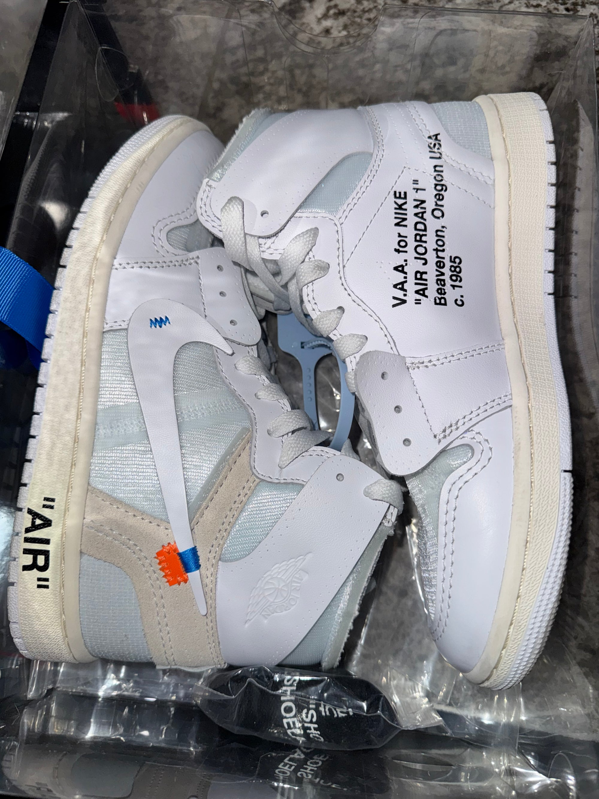 Jordan 1 Retro High Virgil Abloh Archive Alaska