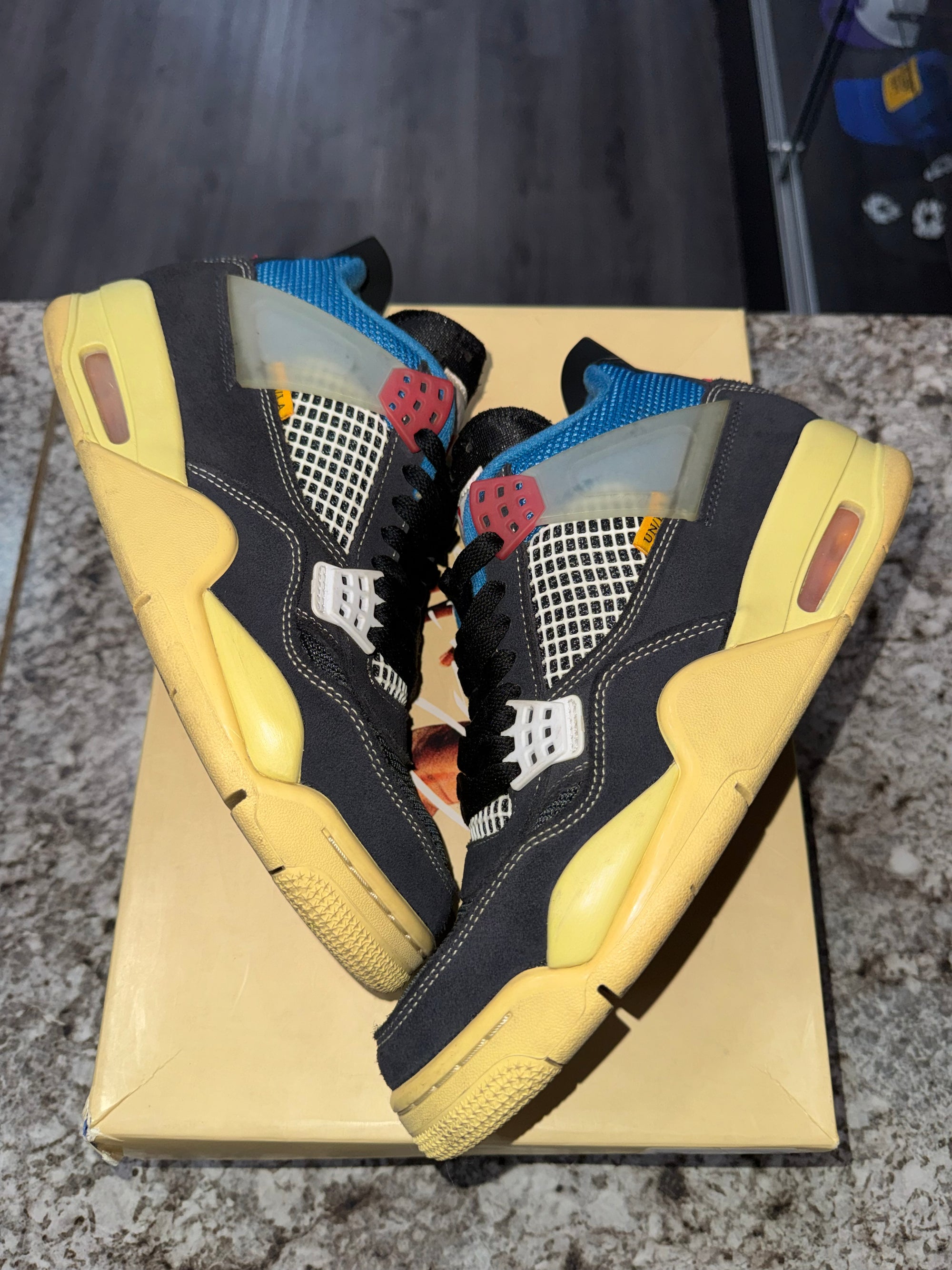 Jordan 4 Retro Union Off Noir