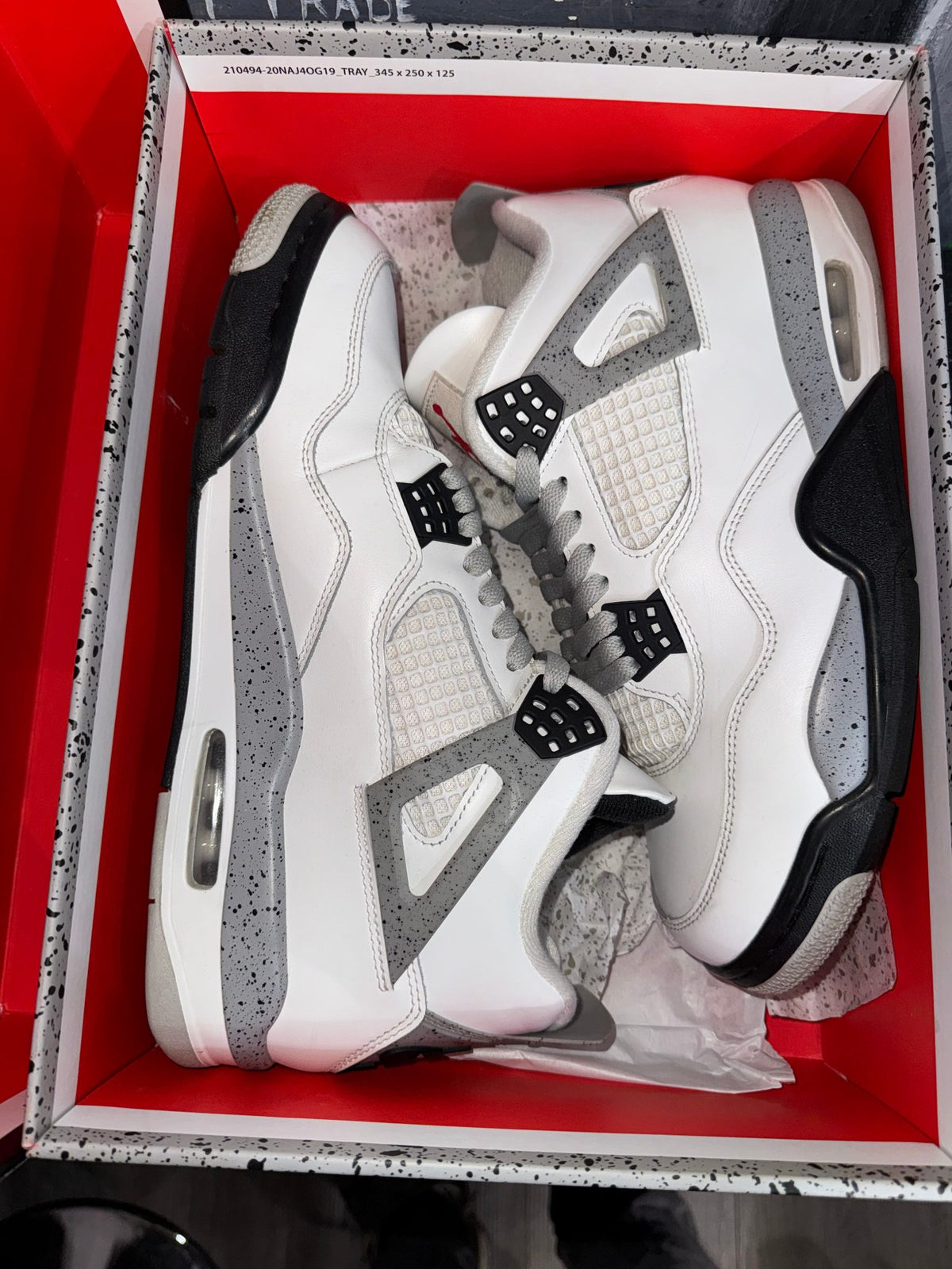 Jordan 4 Retro White Cement (2025)