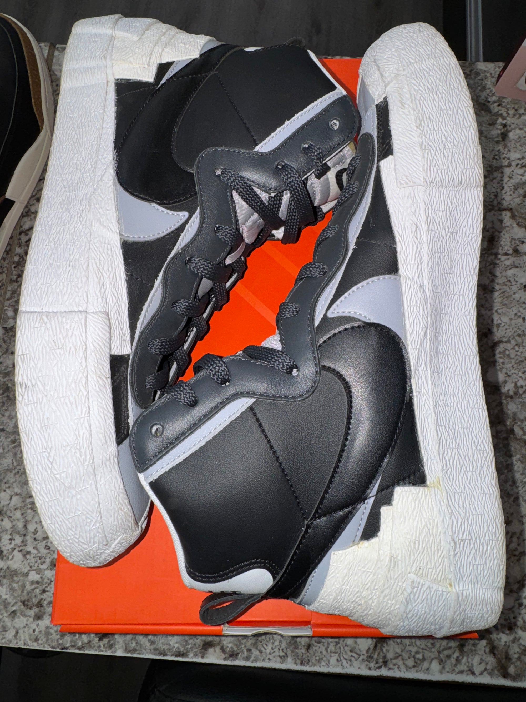 Nike Blazer Mid sacai Black Grey