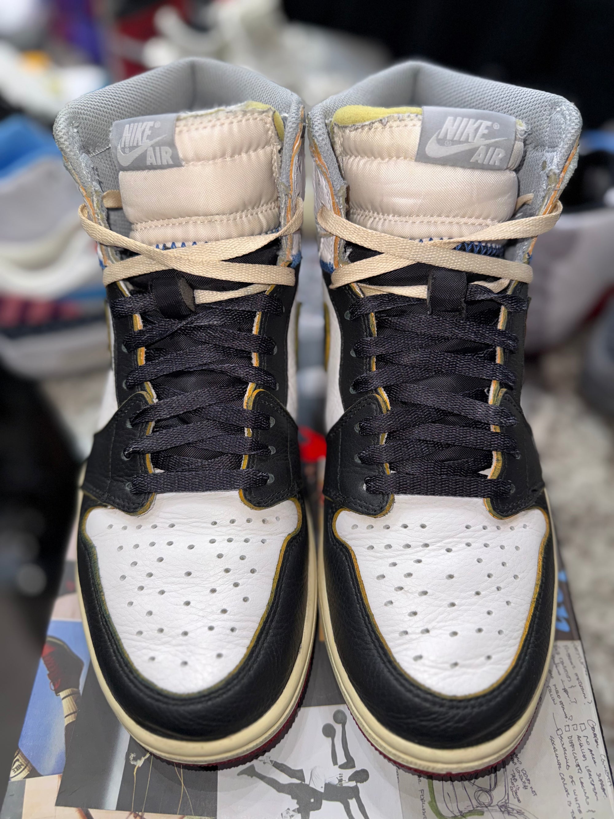 Jordan 1 Retro High Union Los Angeles Black Toe