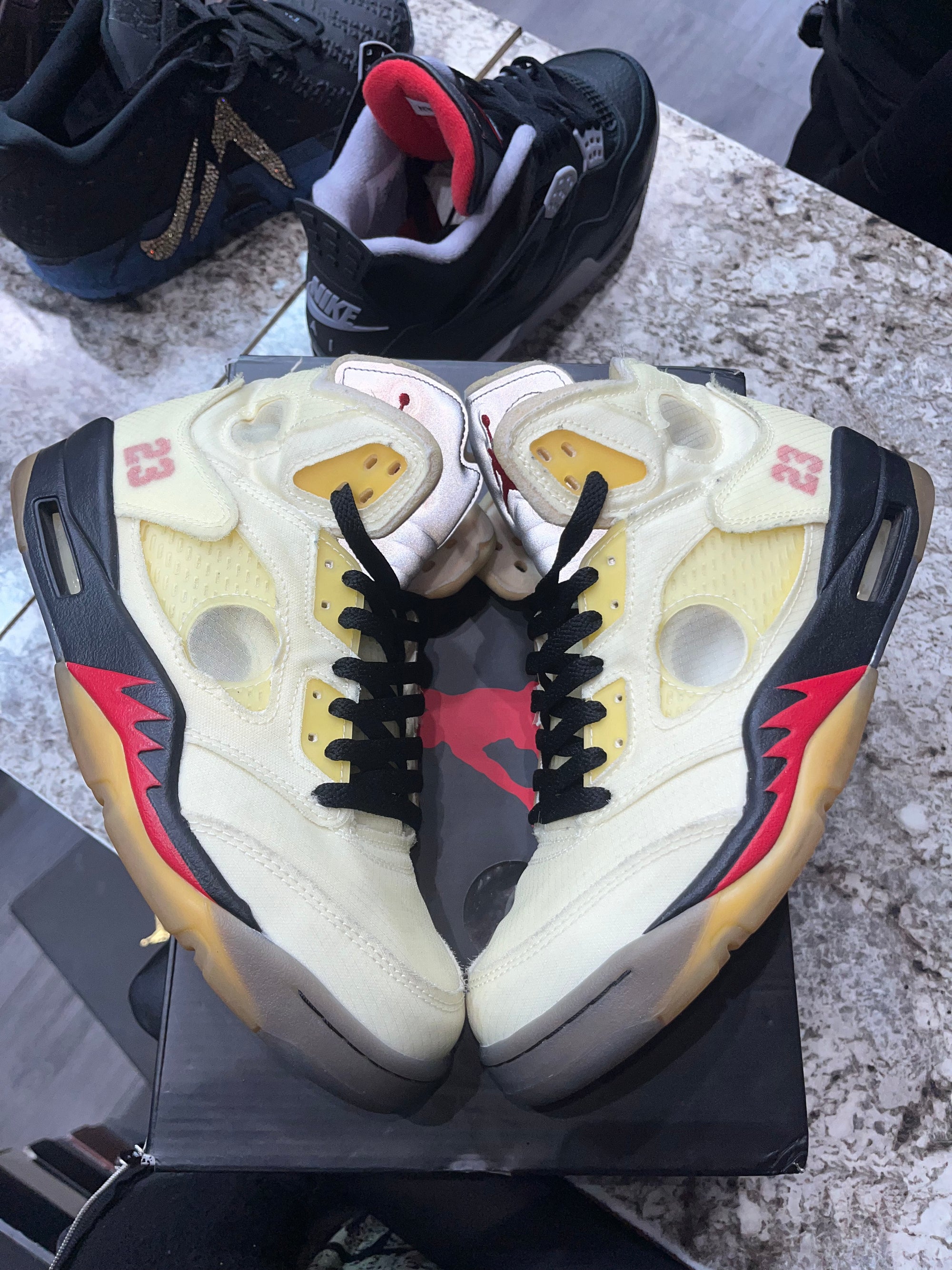 Jordan 5 Retro Off-White Sail