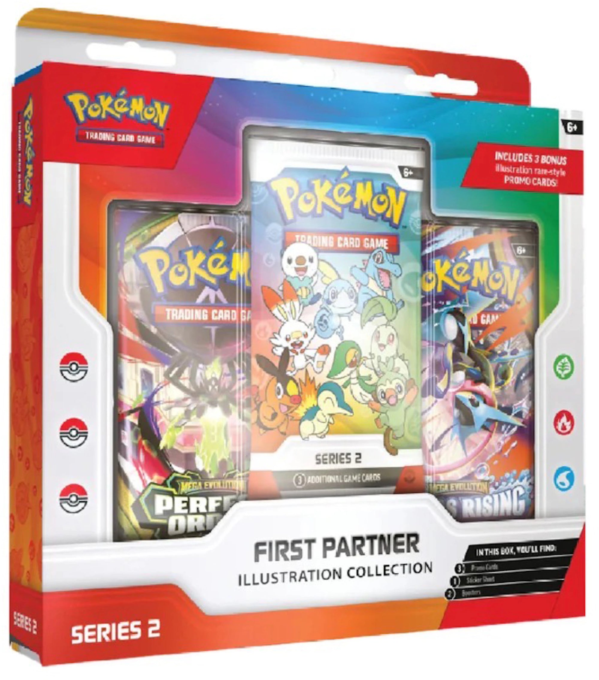 2026 Pokémon Mega Evolution First Partner Illustration Collection Series 2