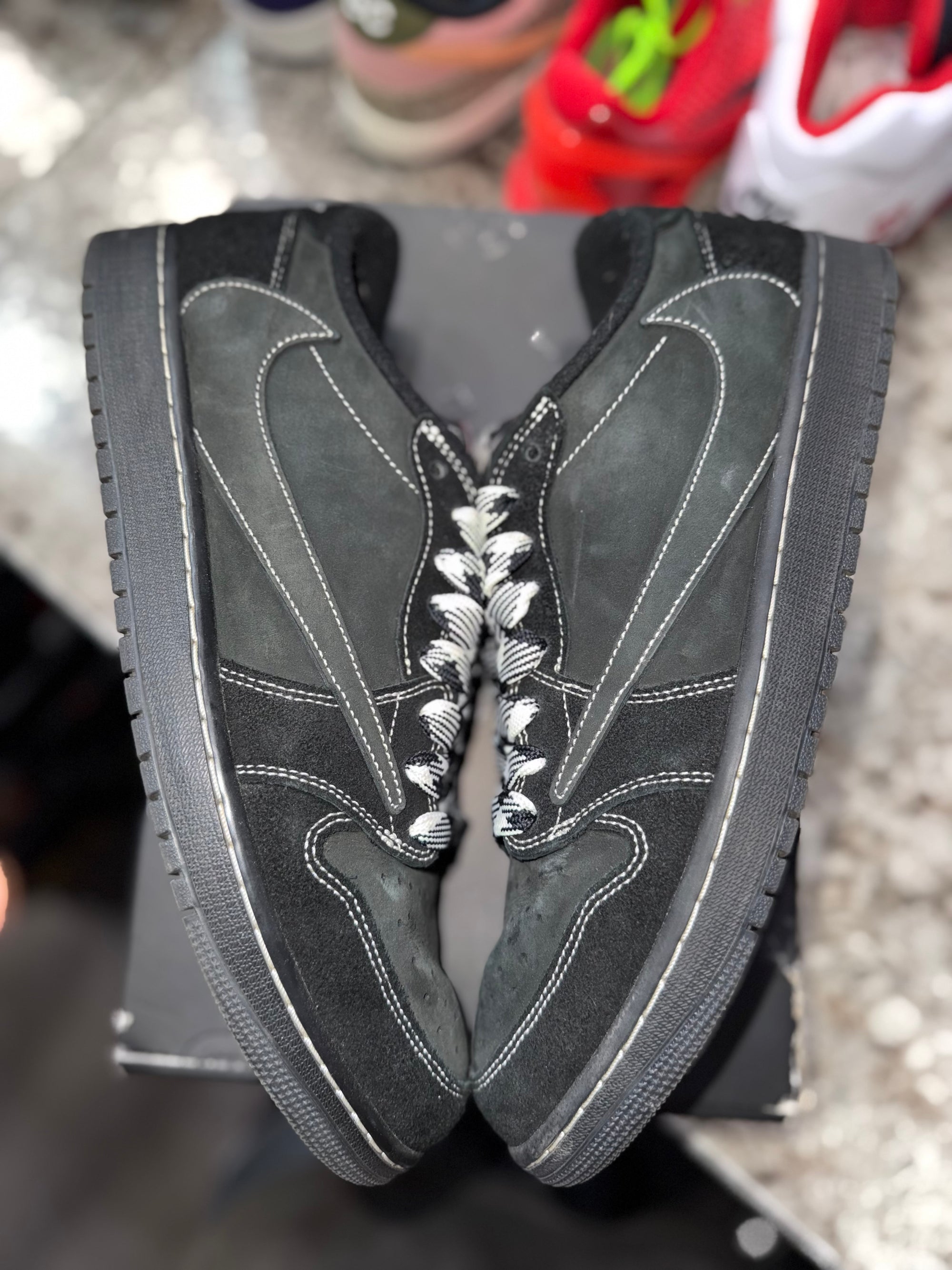 Jordan 1 Retro Low OG SP Travis Scott Black Phantom