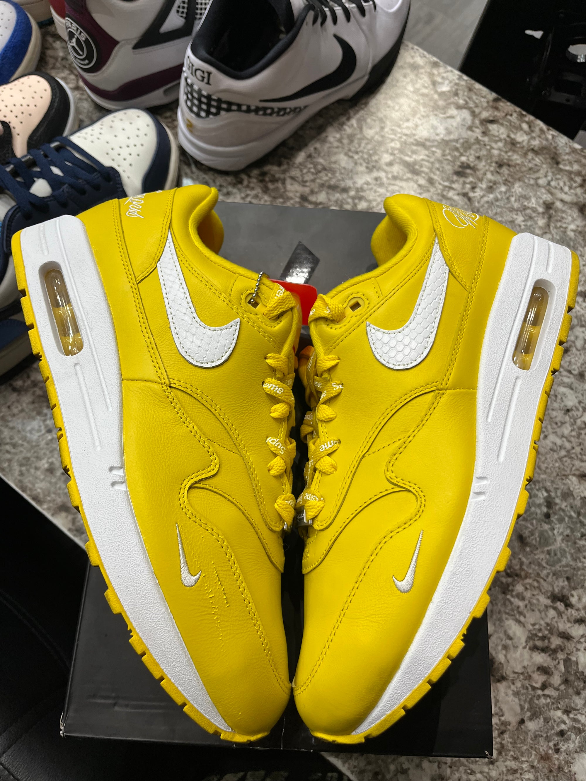 Nike Air Max 1 '87 SP Supreme Speed Yellow