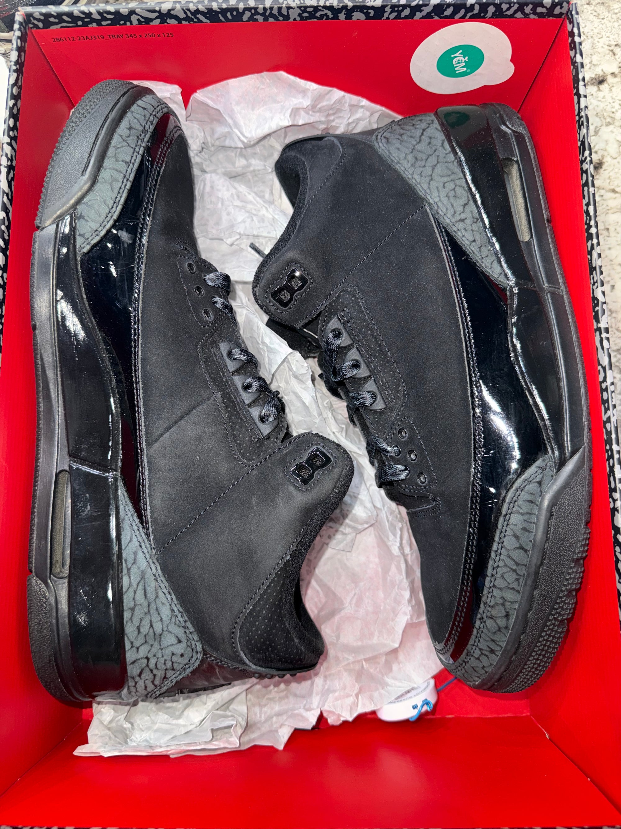 Jordan 3 Retro Black Cat (2025)