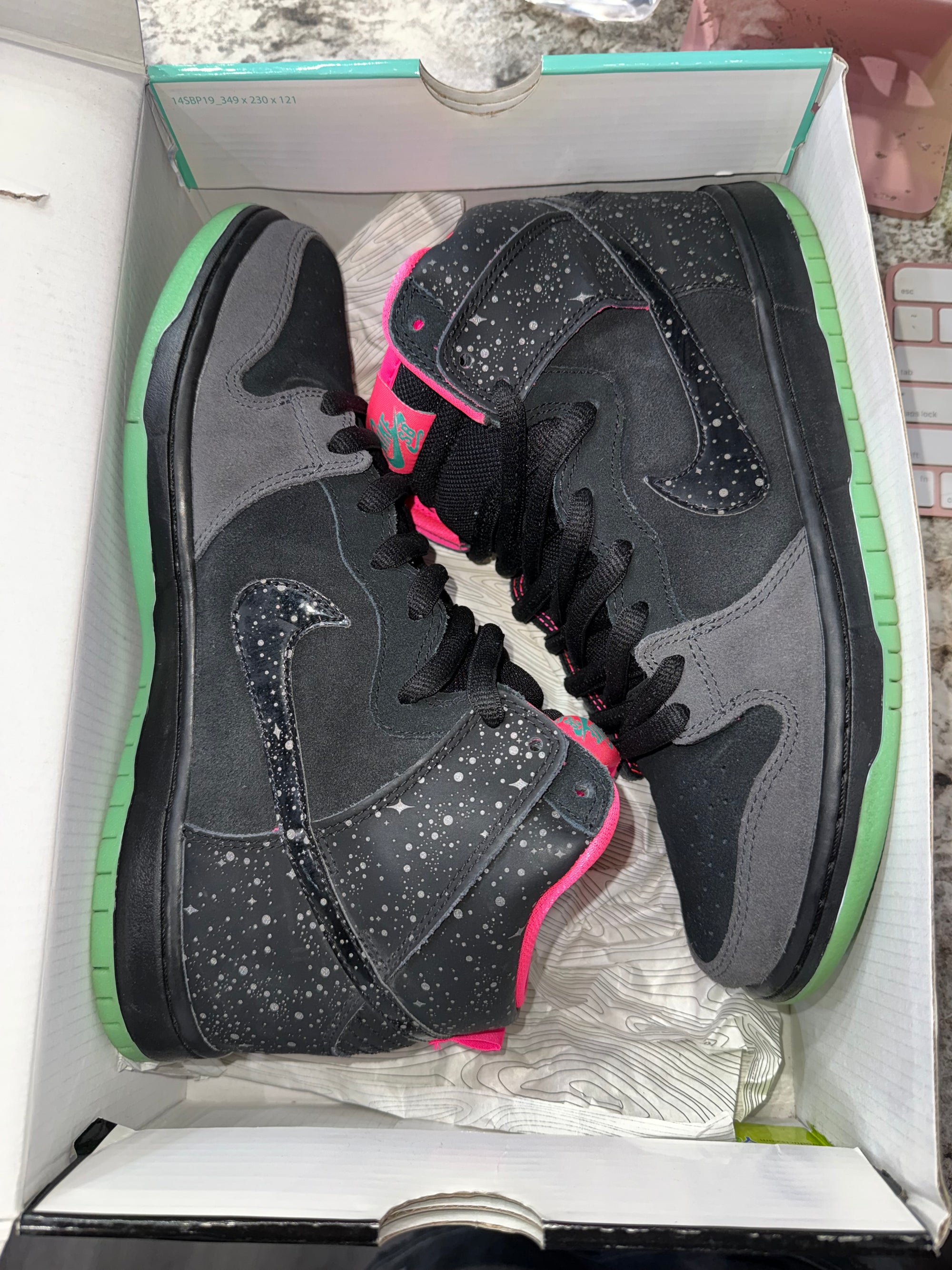 Nike SB Dunk High Premier Northern Lights