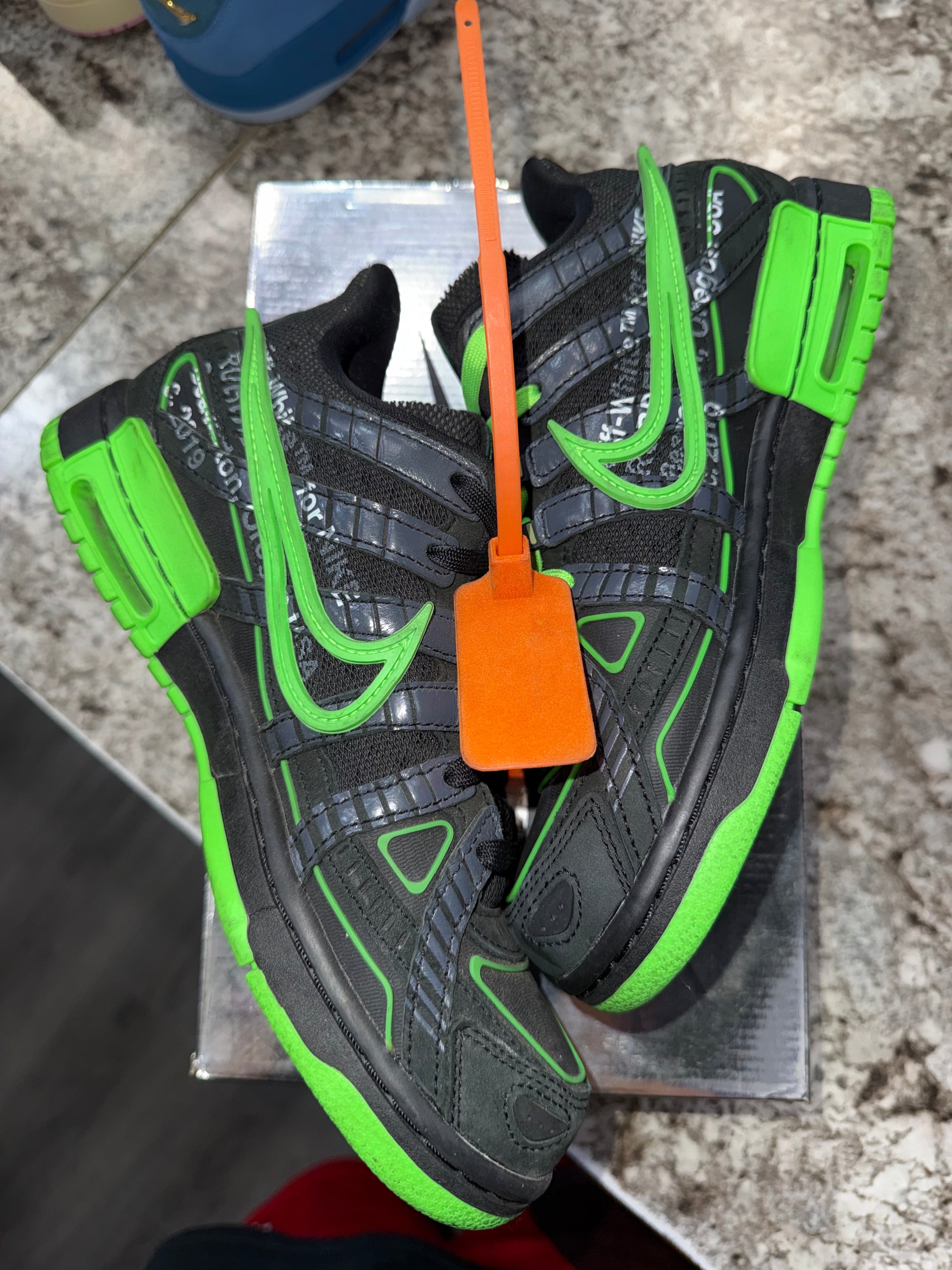 Nike Air Rubber Dunk Off-White Green Strike