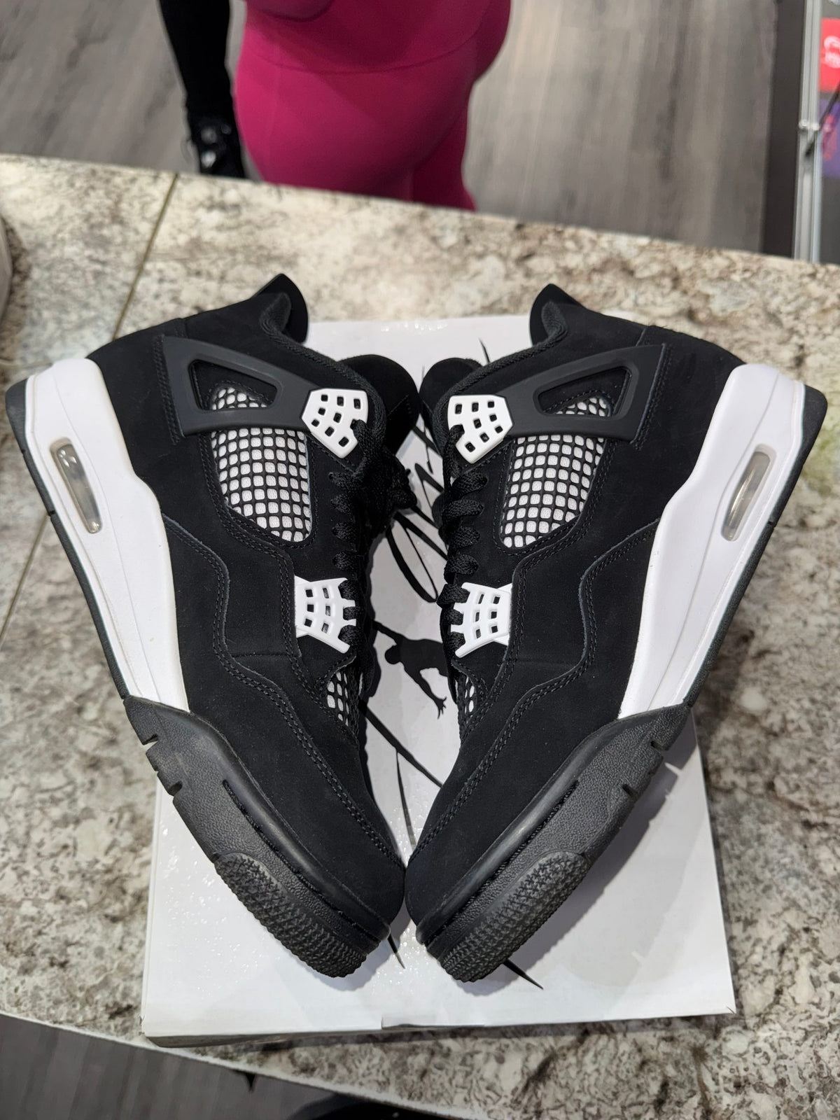 Jordan 4 Retro White Thunder