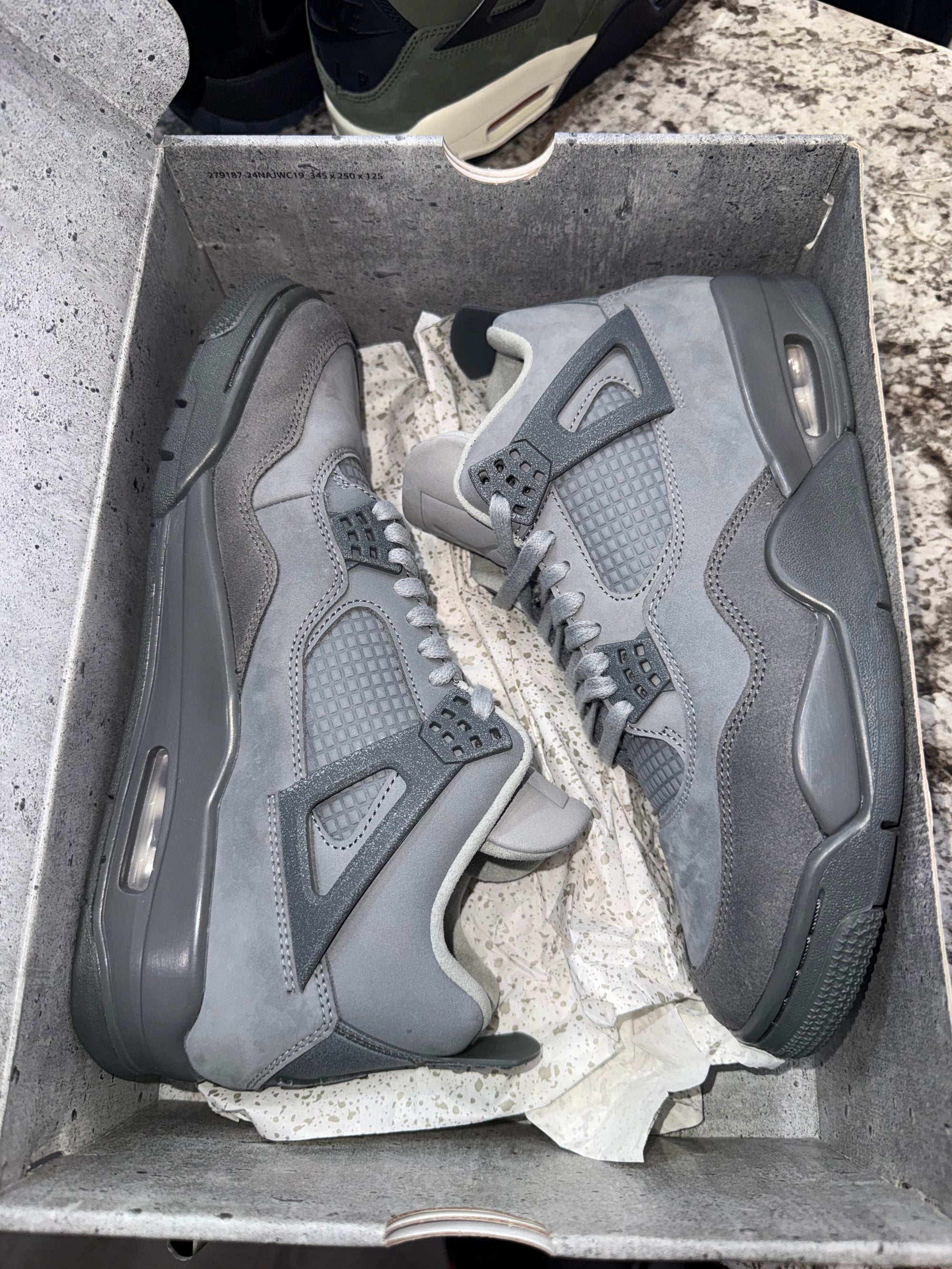 Jordan 4 Retro SE Paris Olympics Wet Cement