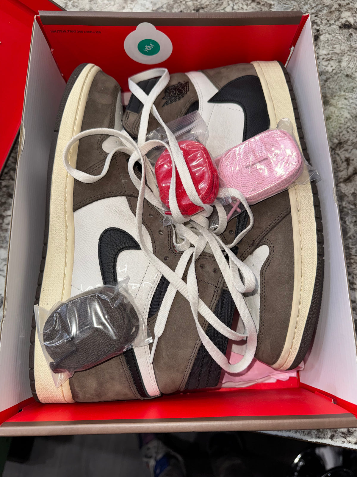 Jordan 1 Retro High OG SP Travis Scott Mocha