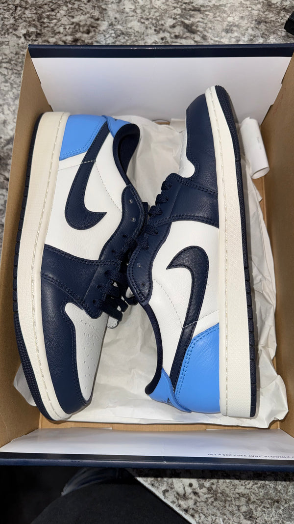 Jordan 1 Low OG Obsidian UNC (DAMAGED BOX)