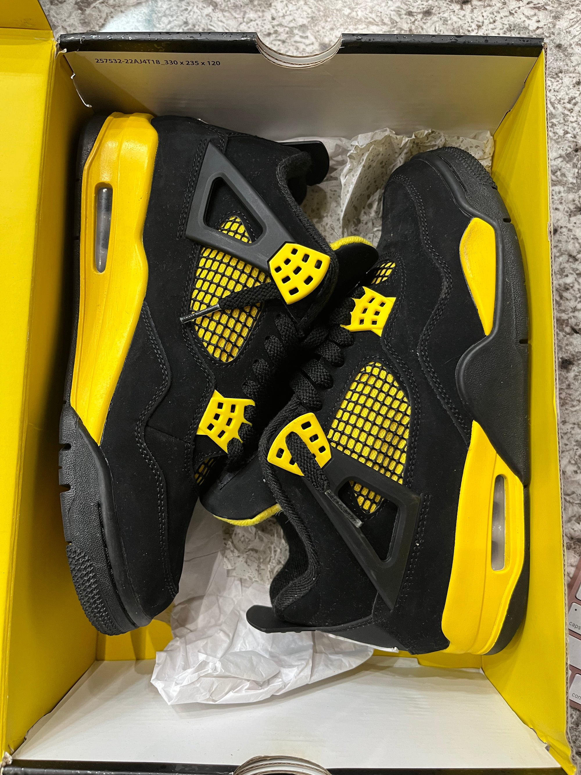 Jordan 4 Retro Thunder (2023)