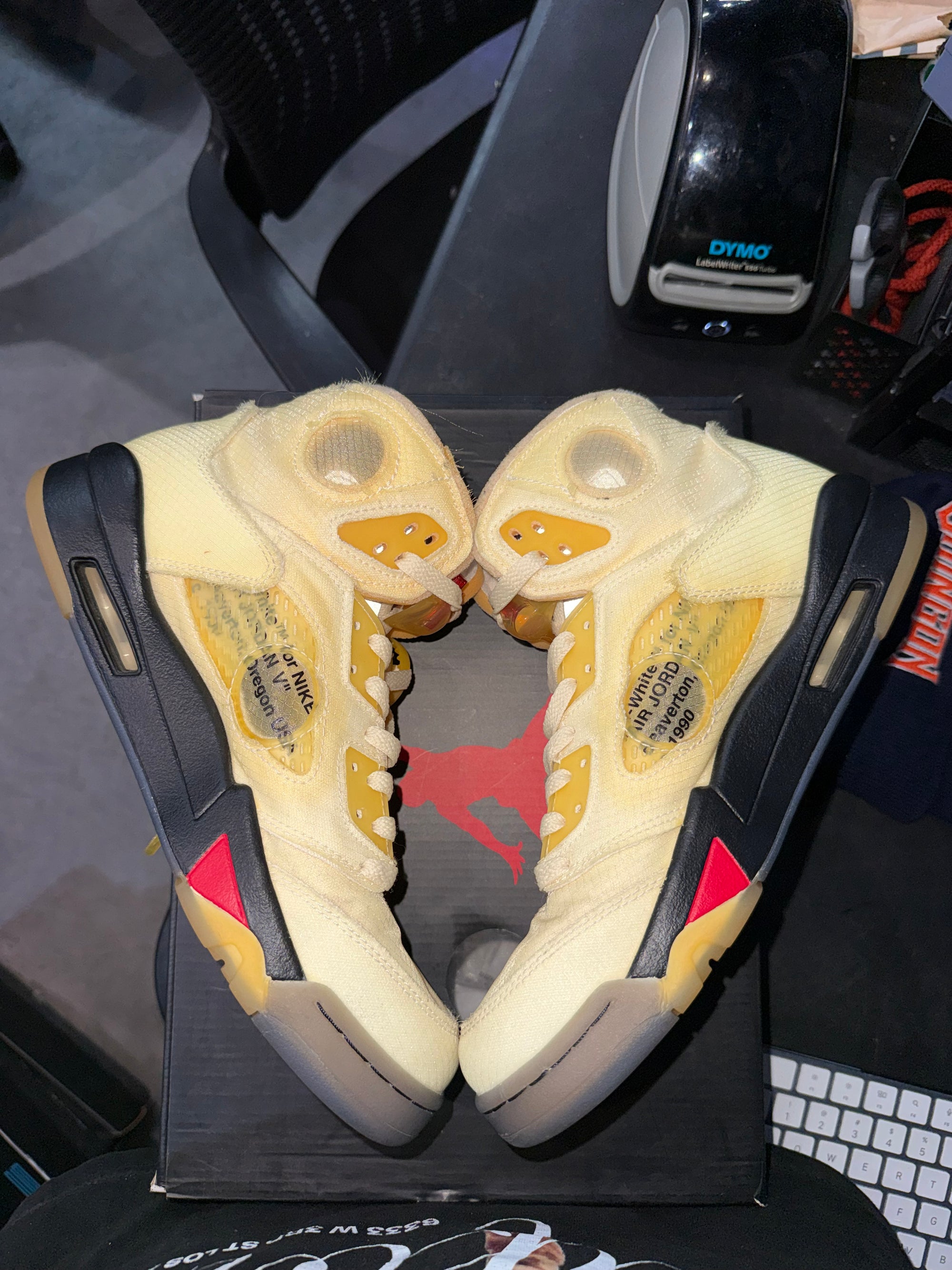 Jordan 5 Retro Off-White Sail