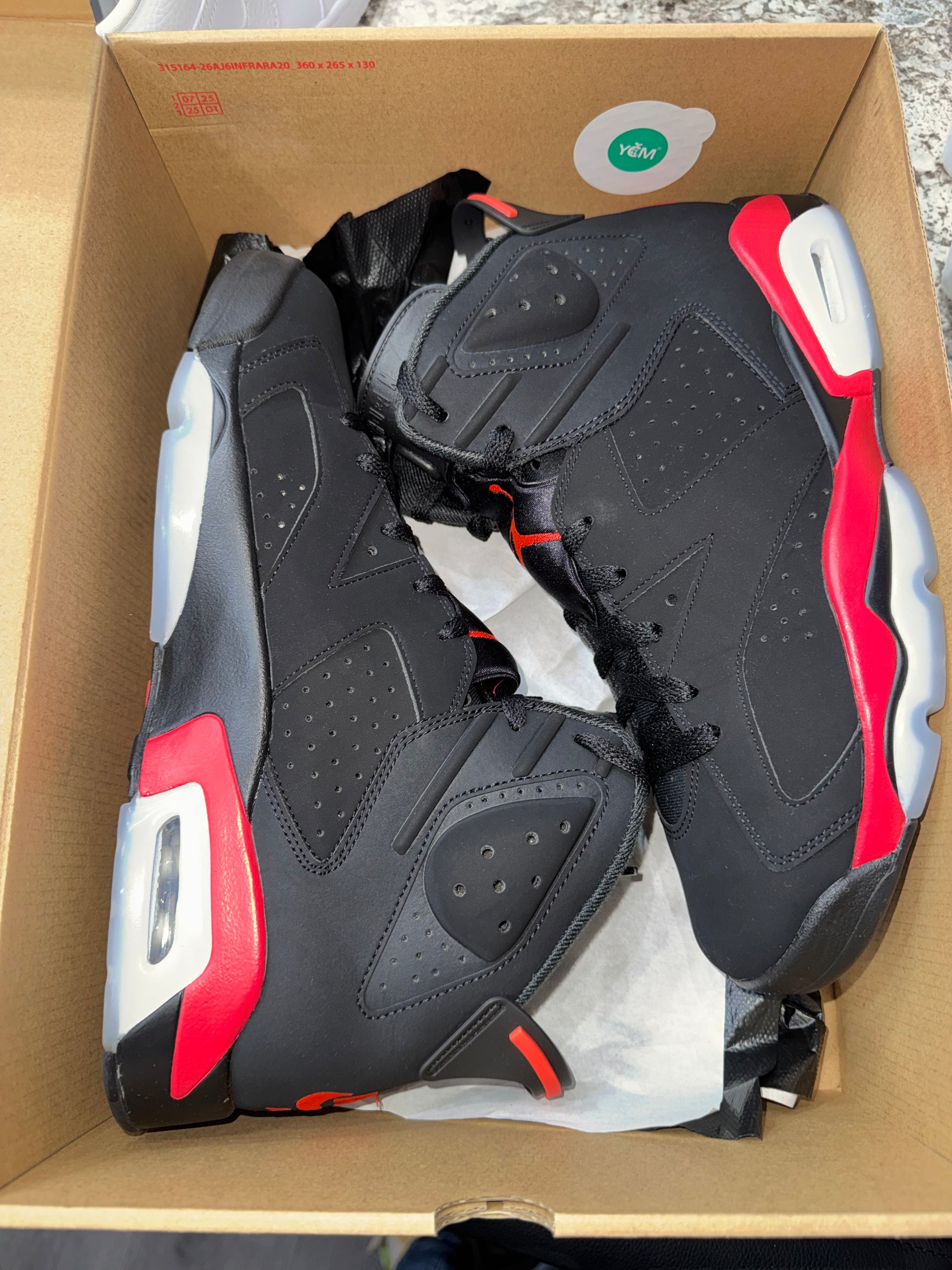 Jordan 6 Retro Infrared Salesman