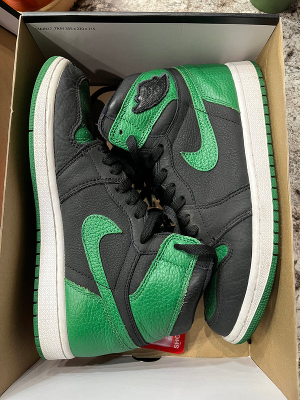 Jordan 1 Retro High Pine Green Black