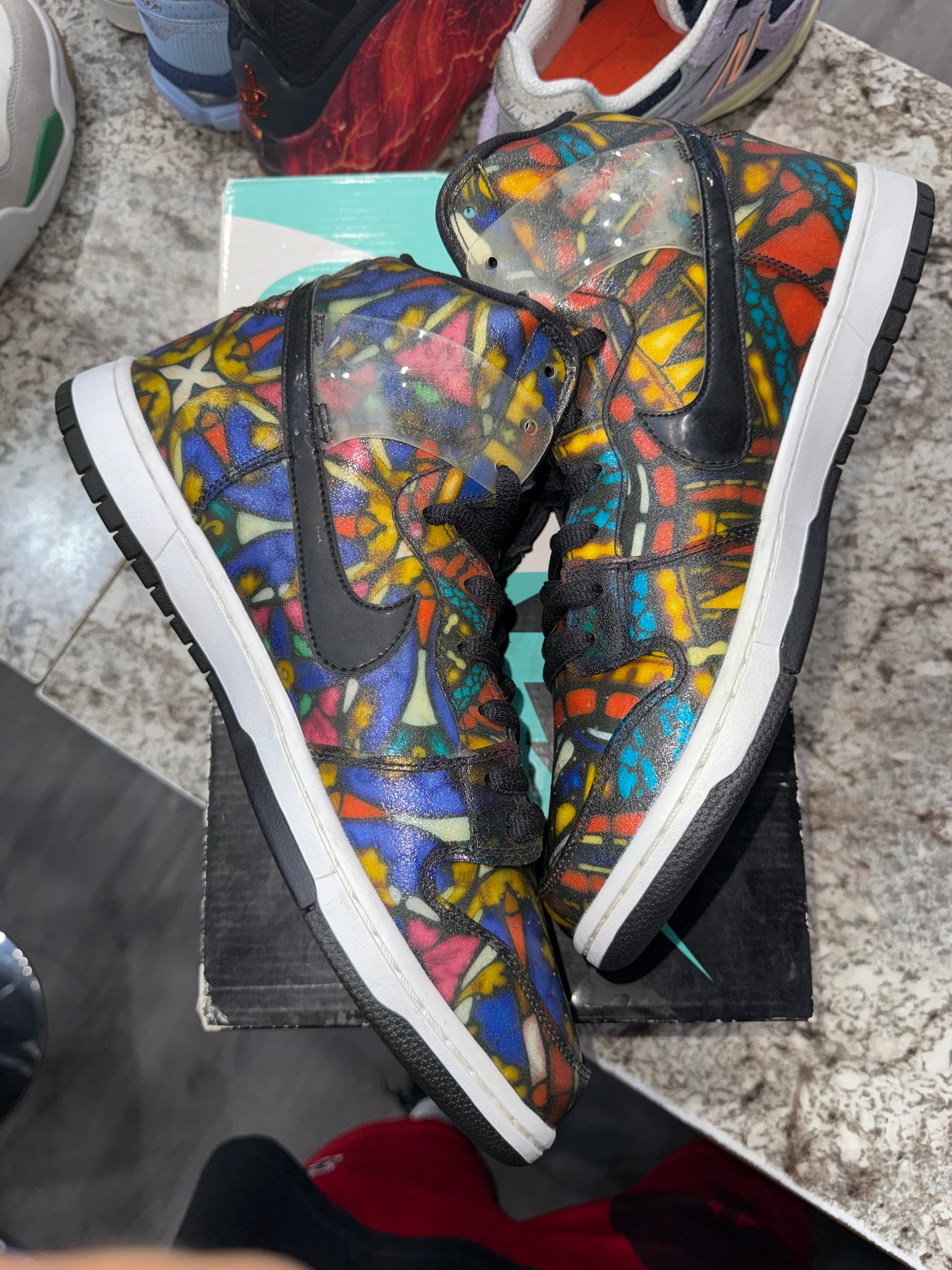 Nike SB Dunk High Concepts Stained Glass