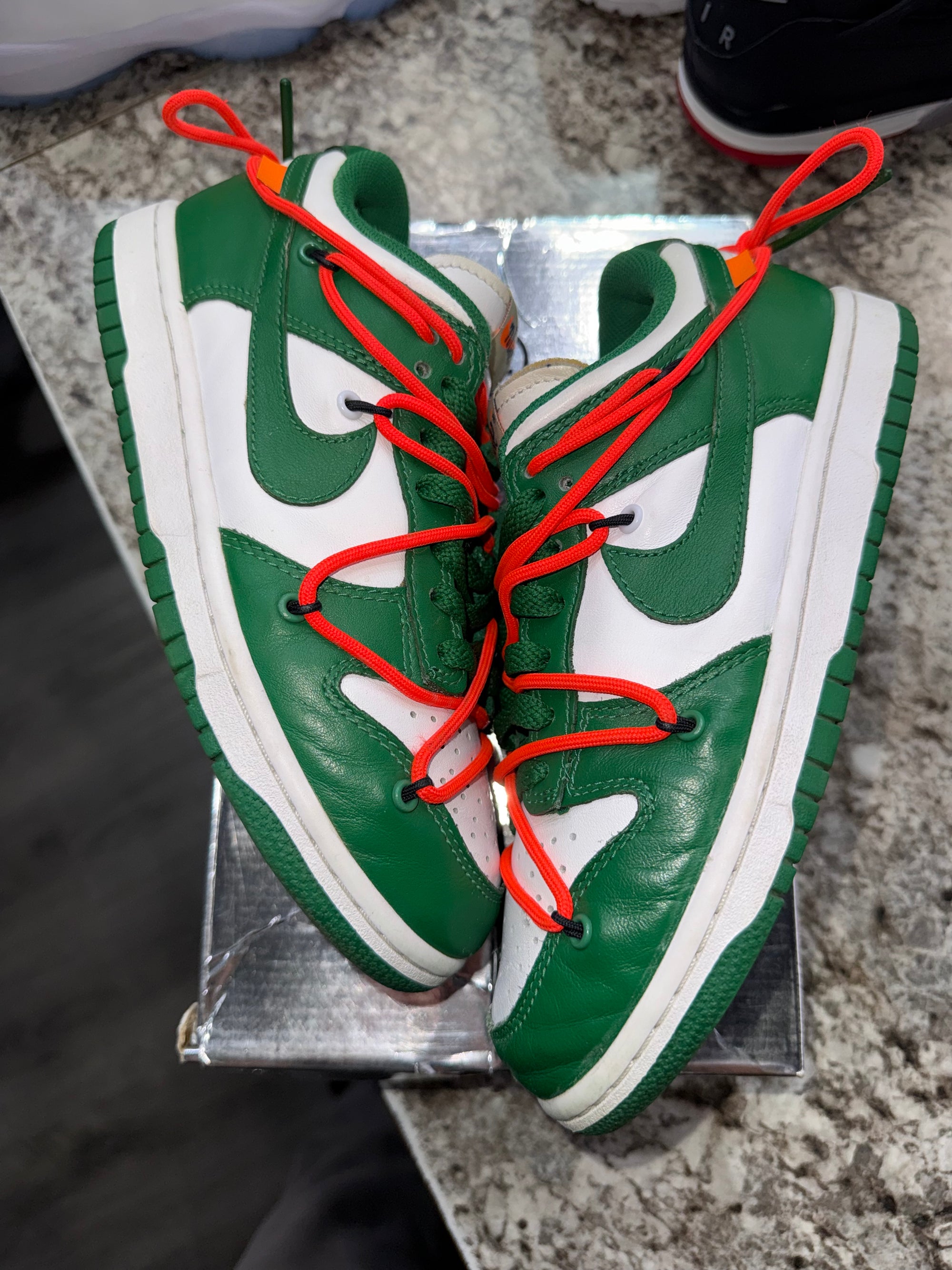 Nike Dunk Low Off-White Pine Green
