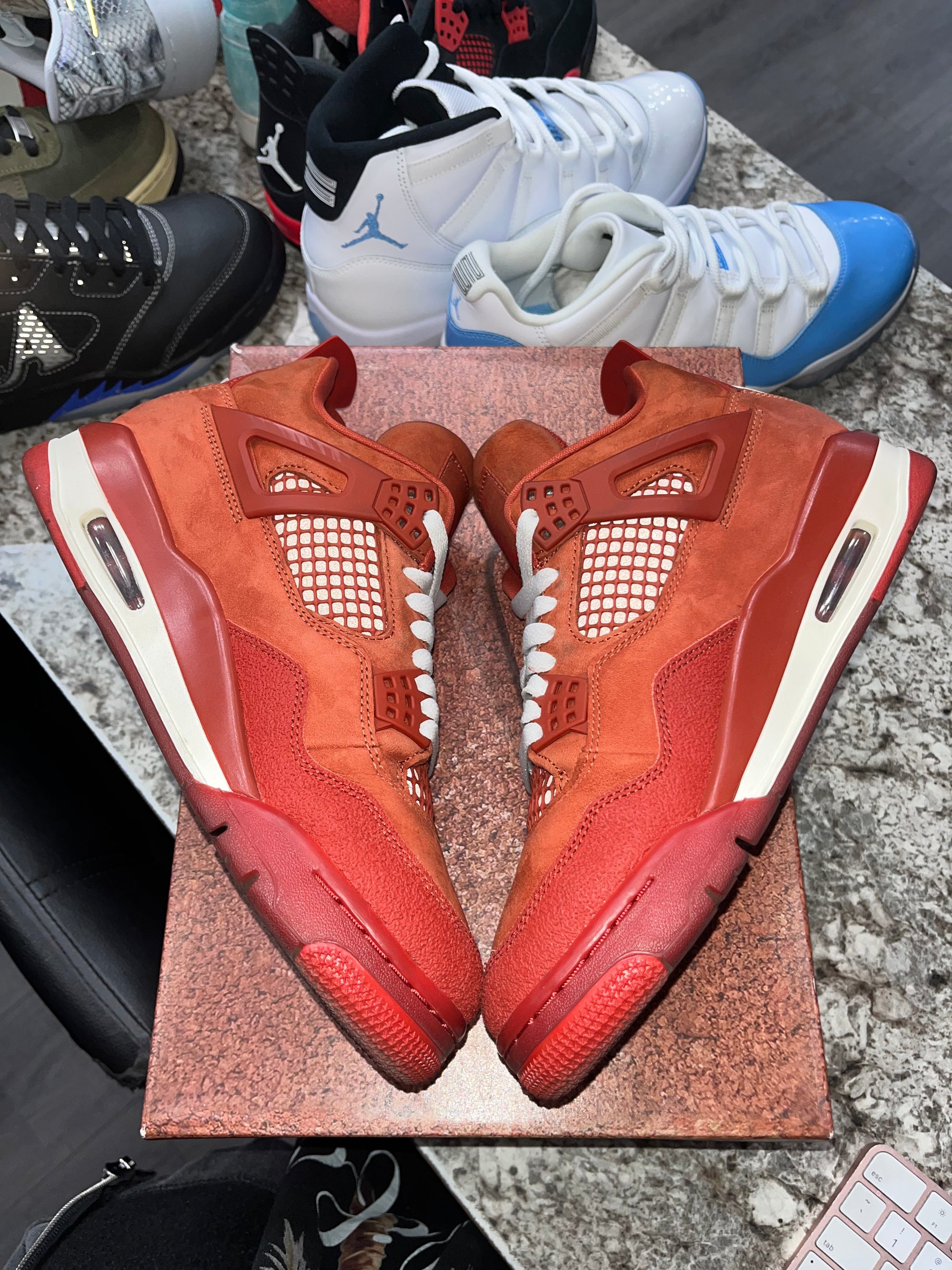 Air Jordan 4 Retro OG SP Nigel Sylvester Brick by Brick