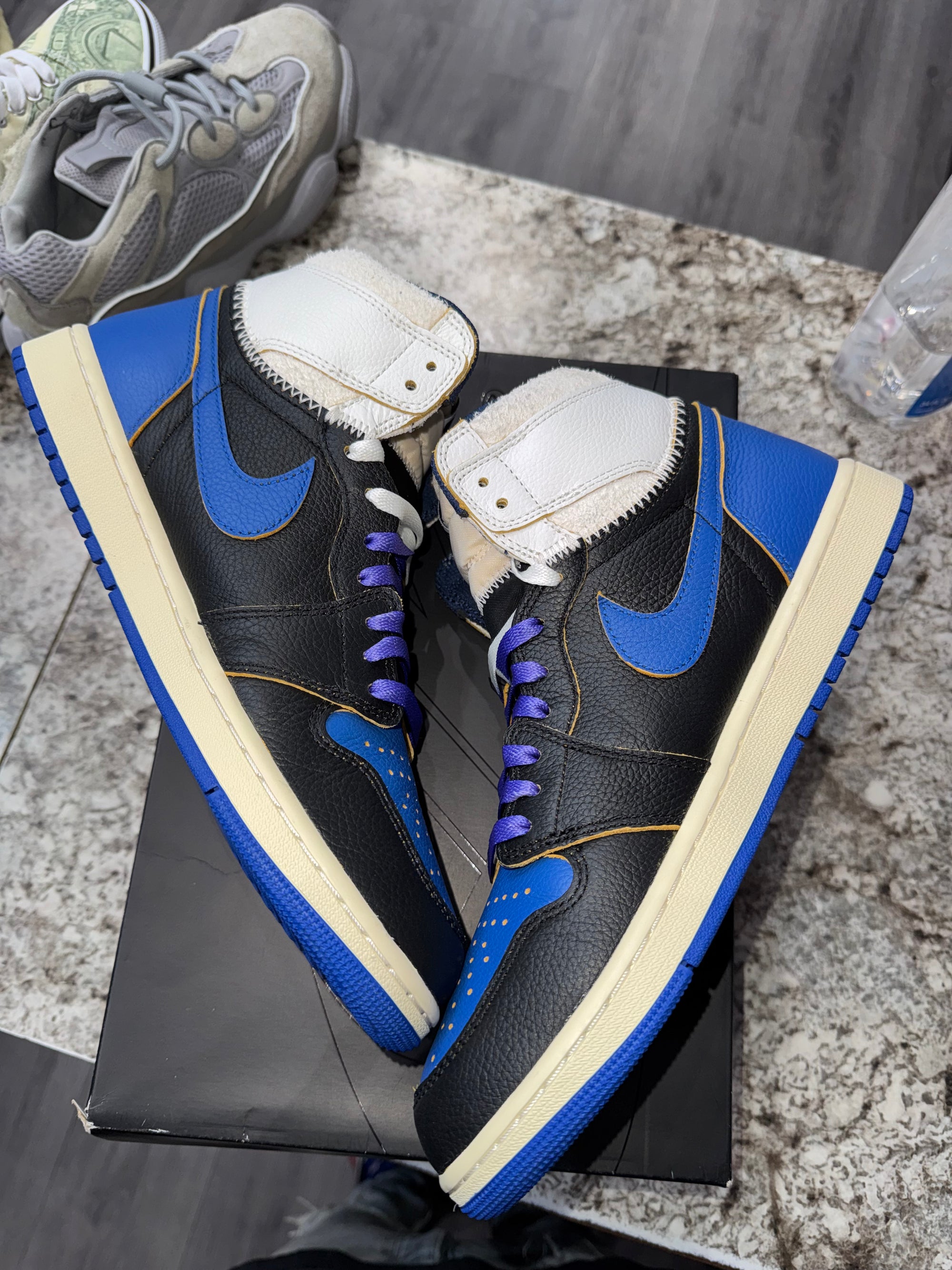 Jordan 1 Retro High OG SP Fragment x Union LA Sport Royal