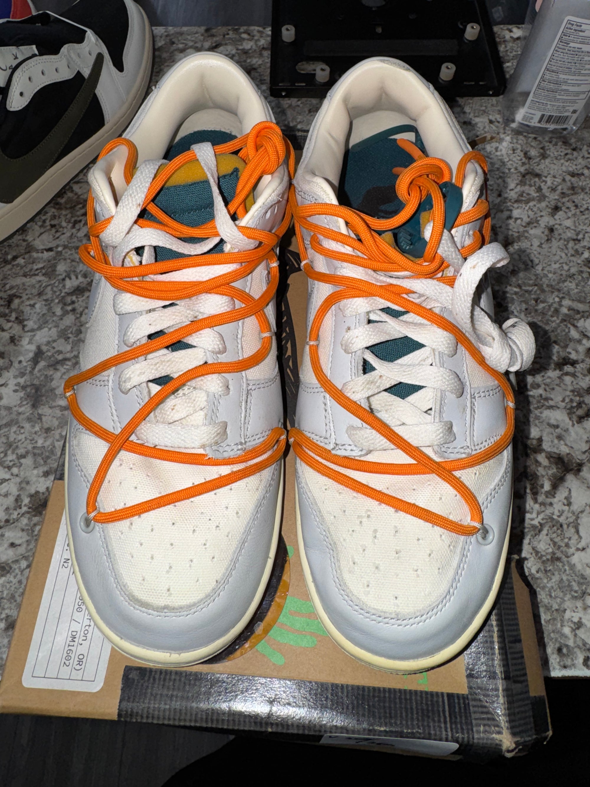 Nike Dunk Low Off-White Lot 44 (DAMAGED BOX)