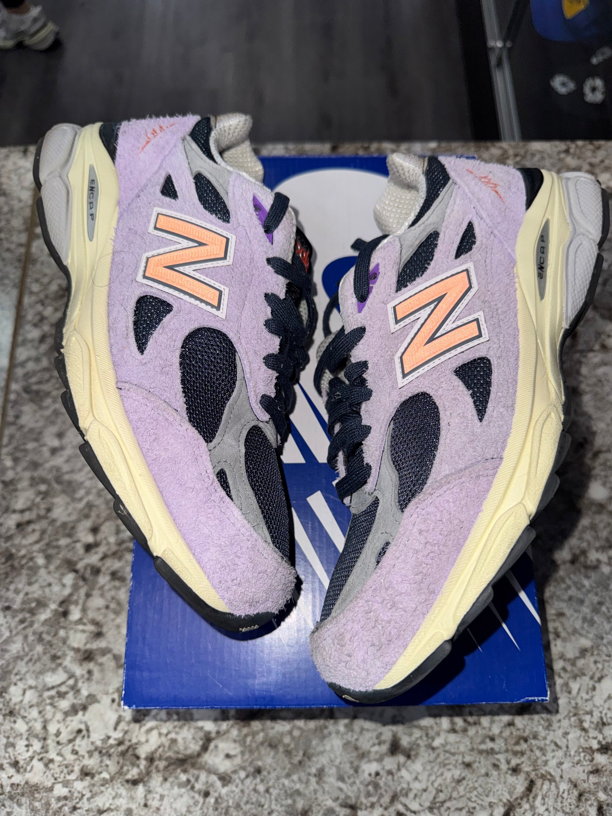New Balance 990v3 MiUSA Teddy Santis Raw Amethyst