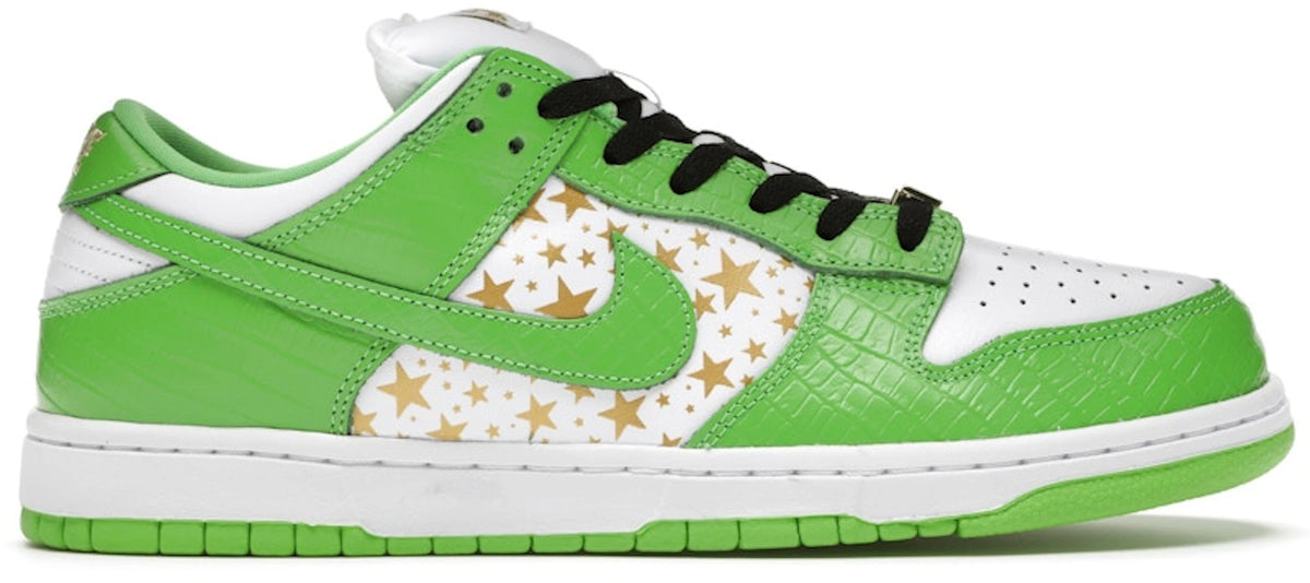 Nike SB Dunk Low Supreme Stars Mean Green (2021)