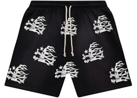 Hellstar Skull Shorts Black
