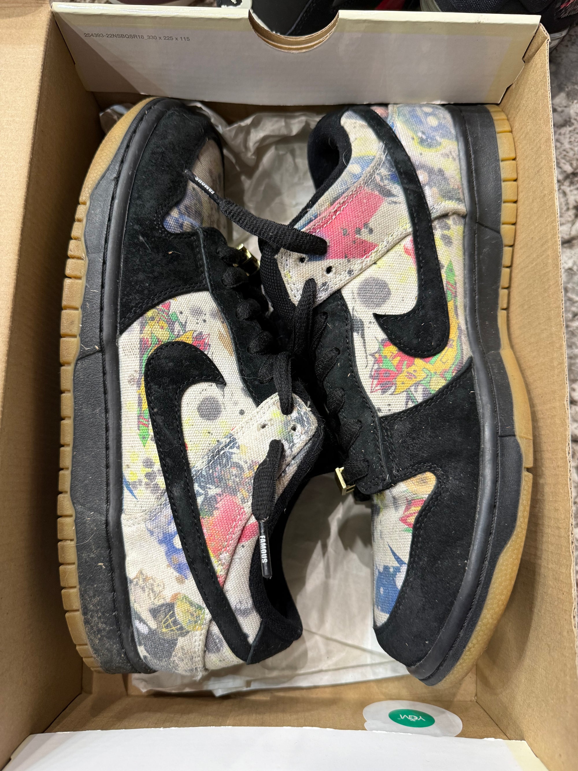 Nike SB Dunk Low Supreme Rammellzee