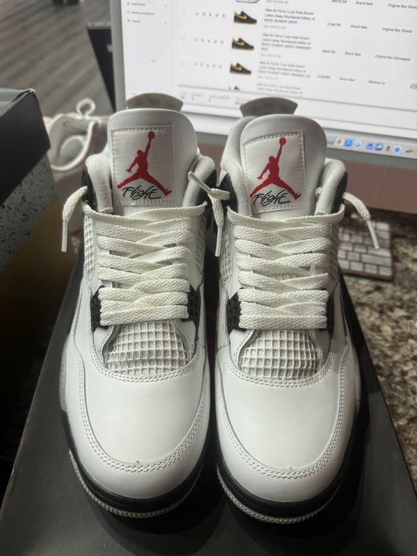 Jordan 4 Retro White Cement (2025)