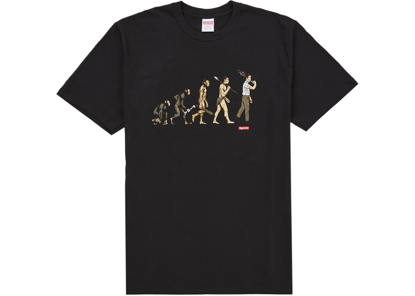 FW26 Supreme Evolution Tee Black