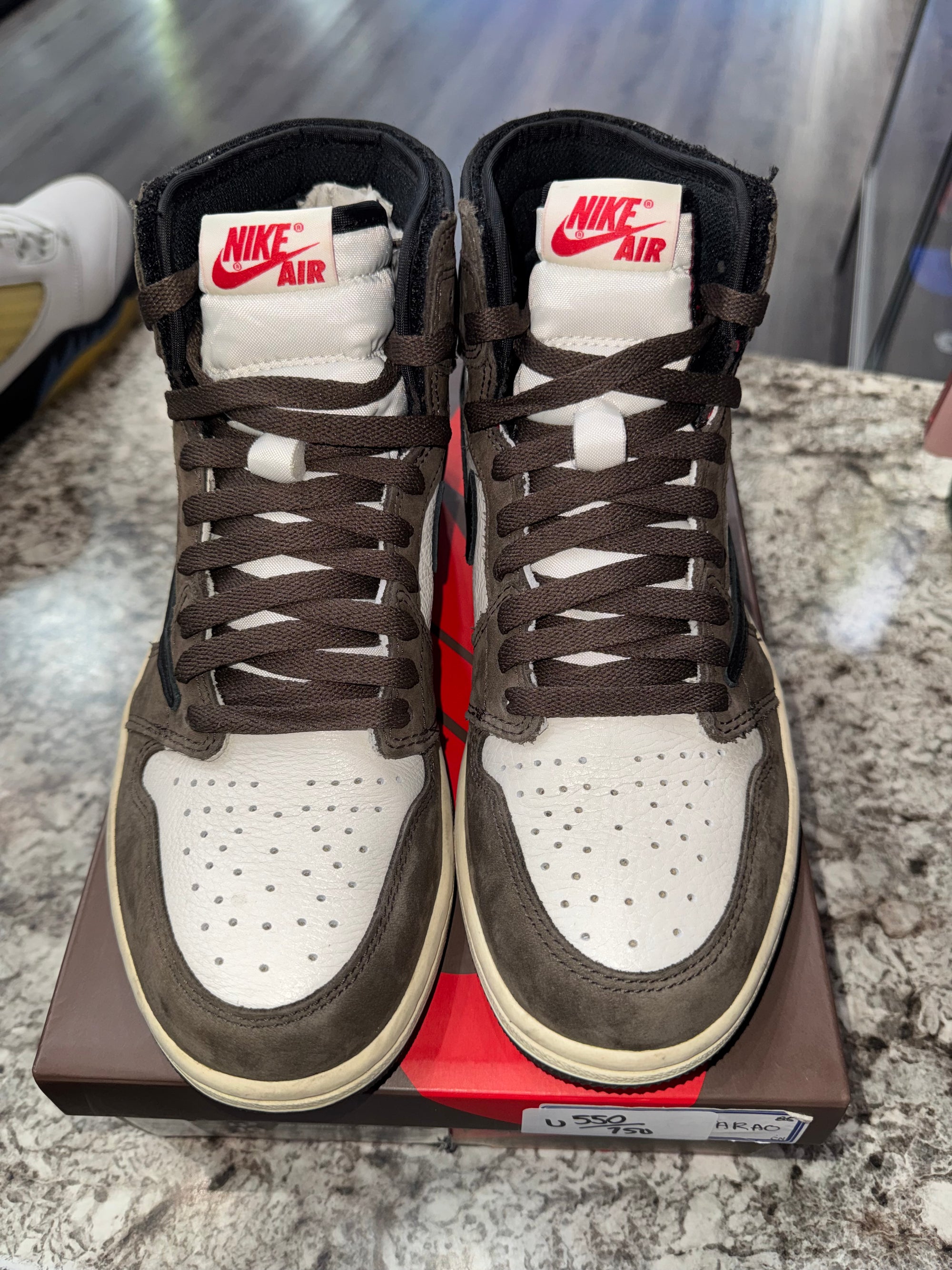 Jordan 1 Retro High OG SP Travis Scott Mocha