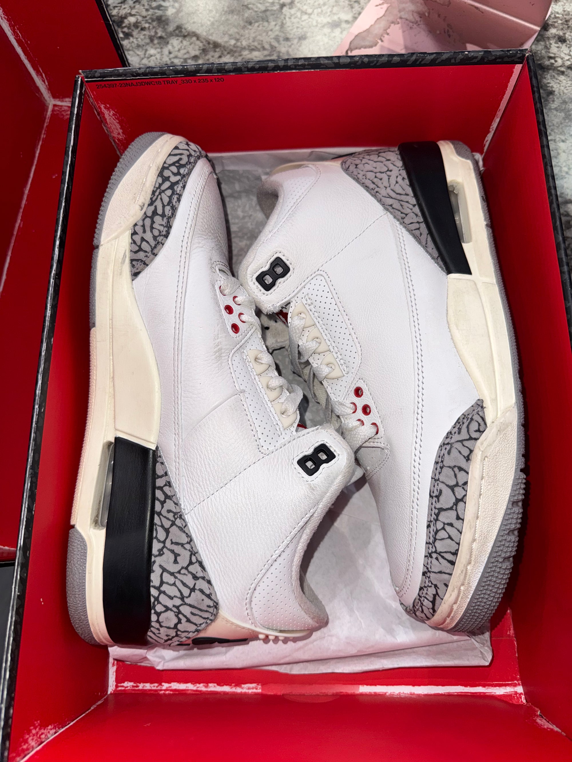Jordan 3 Retro White Cement Reimagined