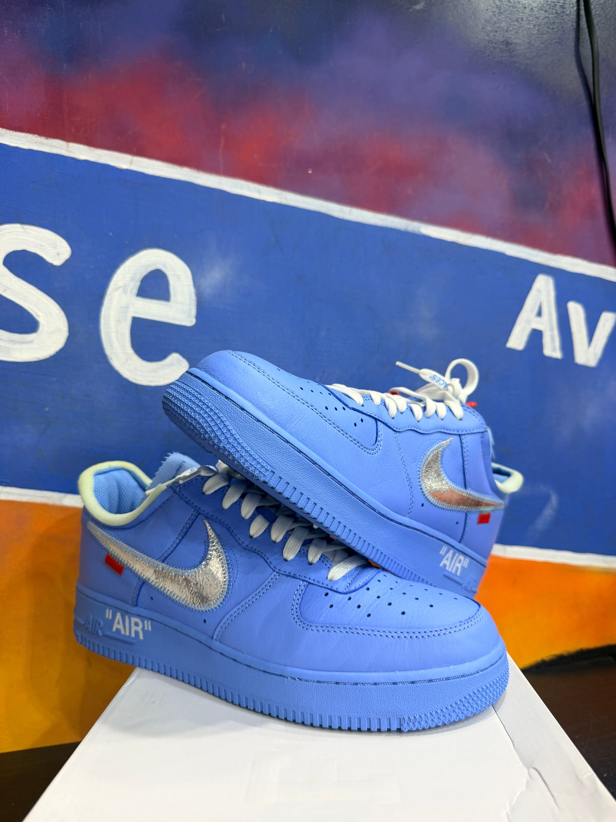 Nike Air Force 1 Low Off-White MCA University Blue
