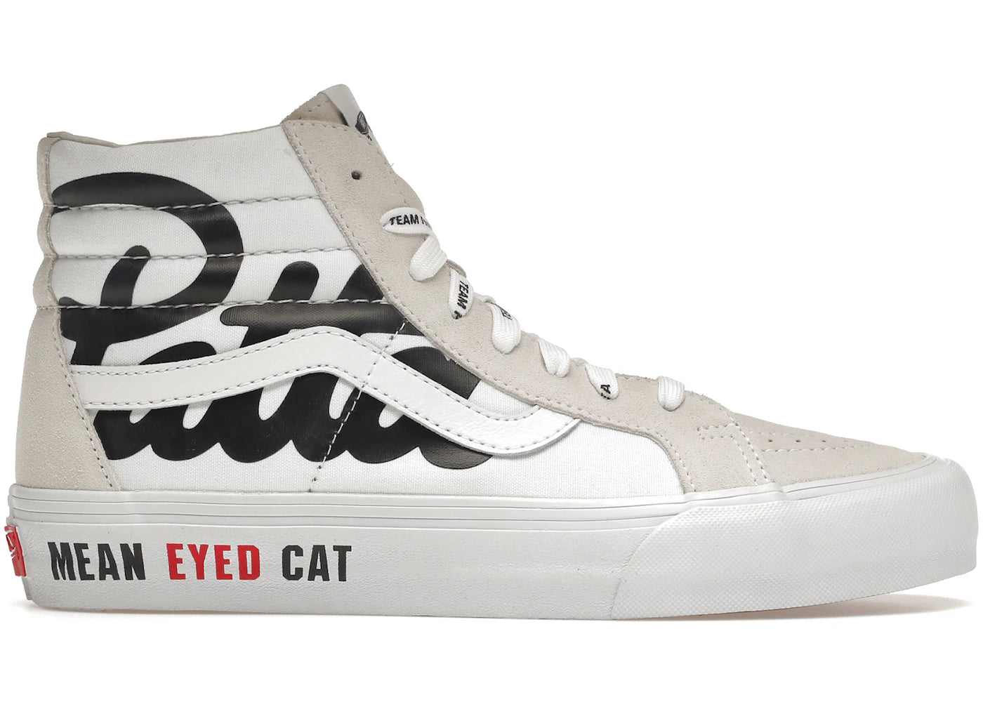 Vans UA Sk8-Hi Reissue VLT LX Patta Mean Eyed Cat White