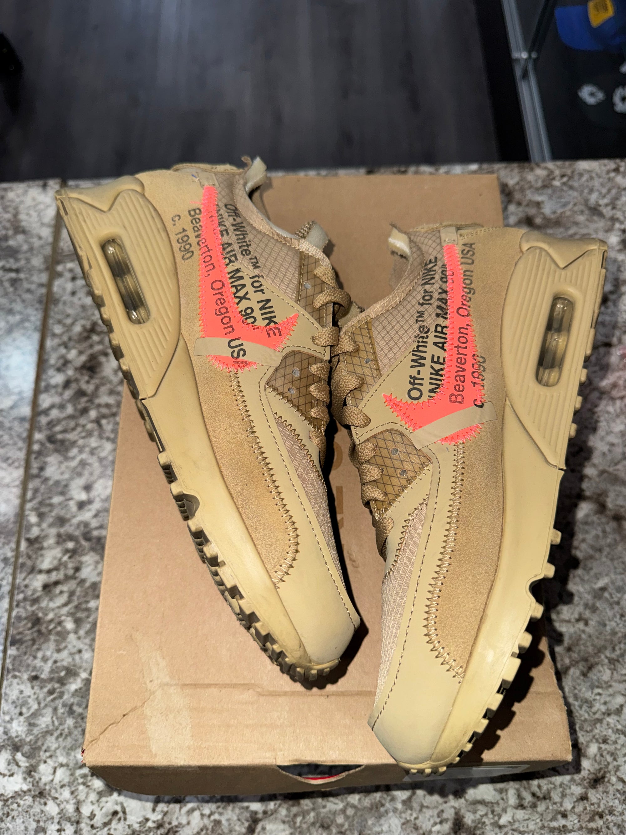Nike Air Max 90 Off-White Desert Ore