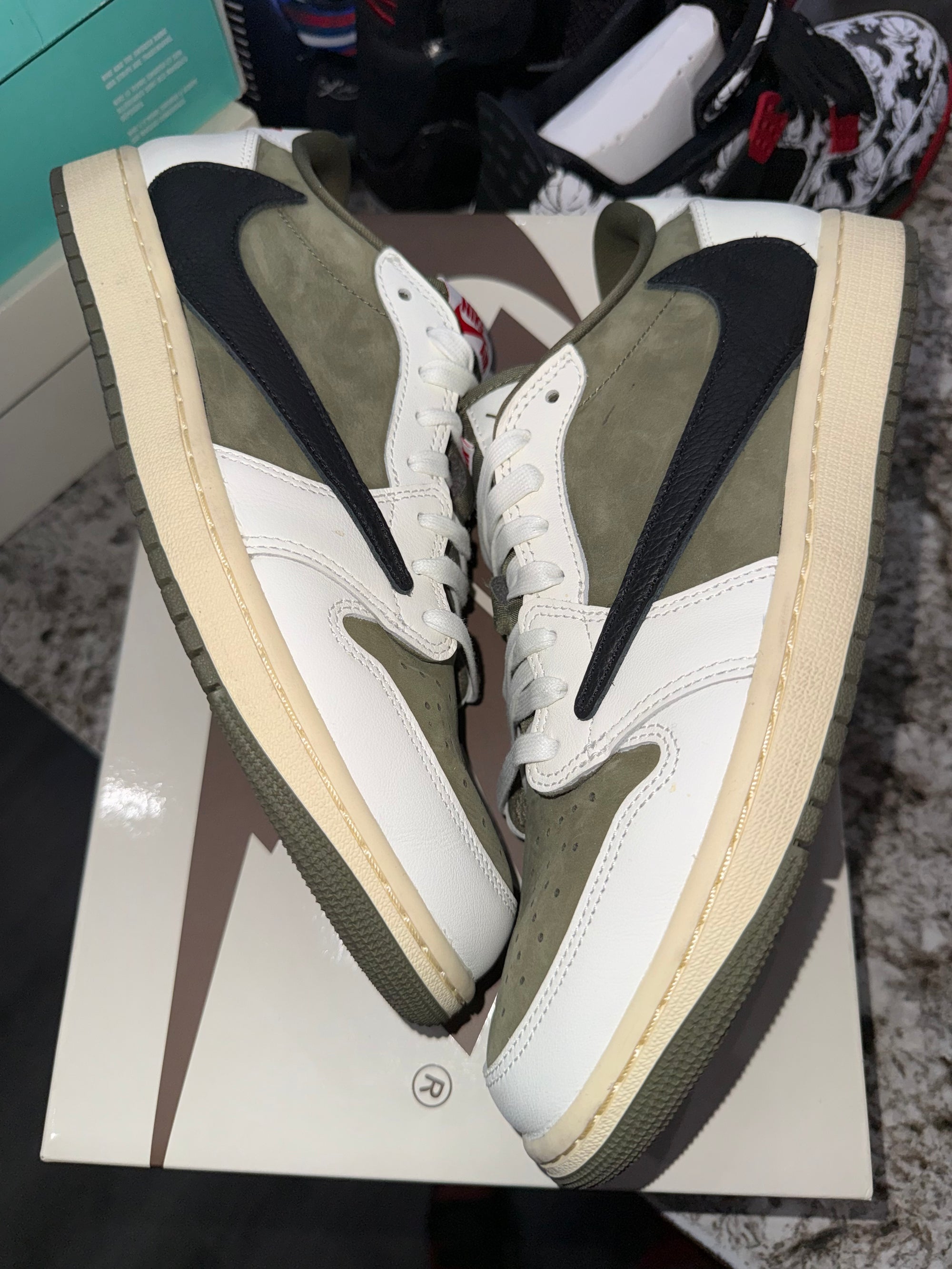 Jordan 1 Retro Low OG SP Travis Scott Medium Olive