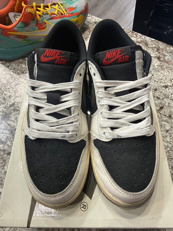 Jordan 1 Retro Low OG SP Travis Scott Olive (Women's) (DAMAGED BOX)