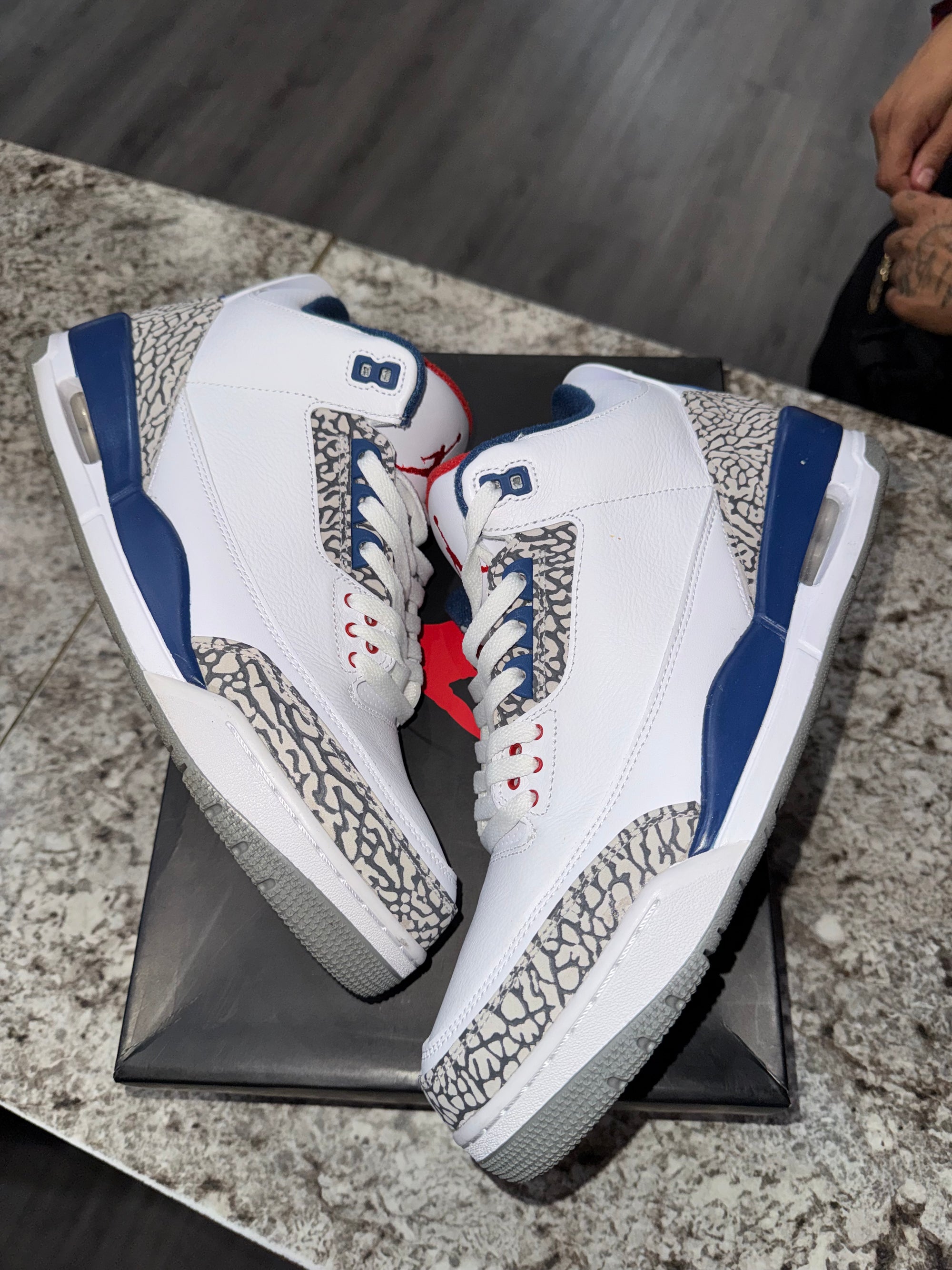Jordan 3 Retro True Blue (2016)