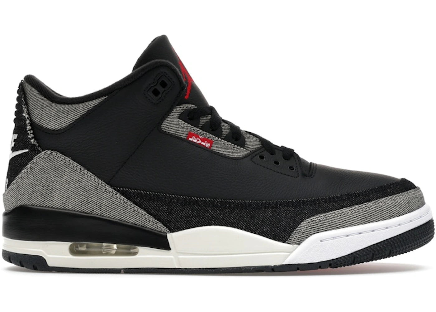 Jordan 3 Retro Levi’s Black (DAMAGED BOX)