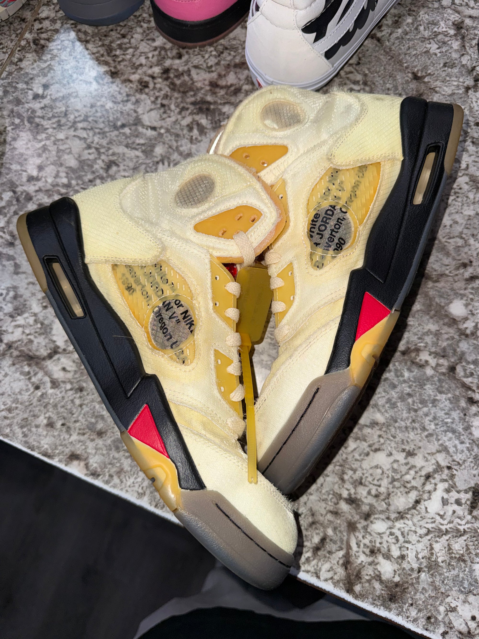 Jordan 5 Retro Off-White Sail