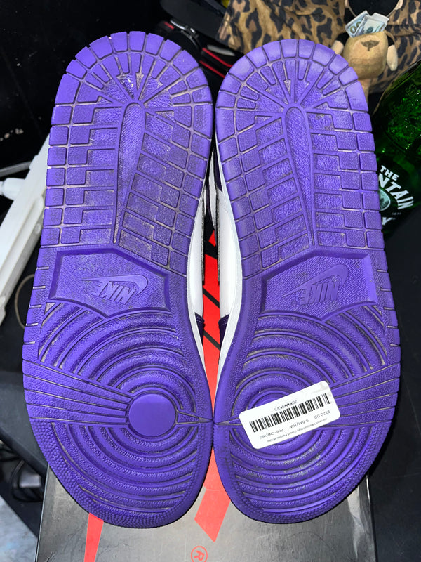 Jordan 1 Retro High Court Purple White