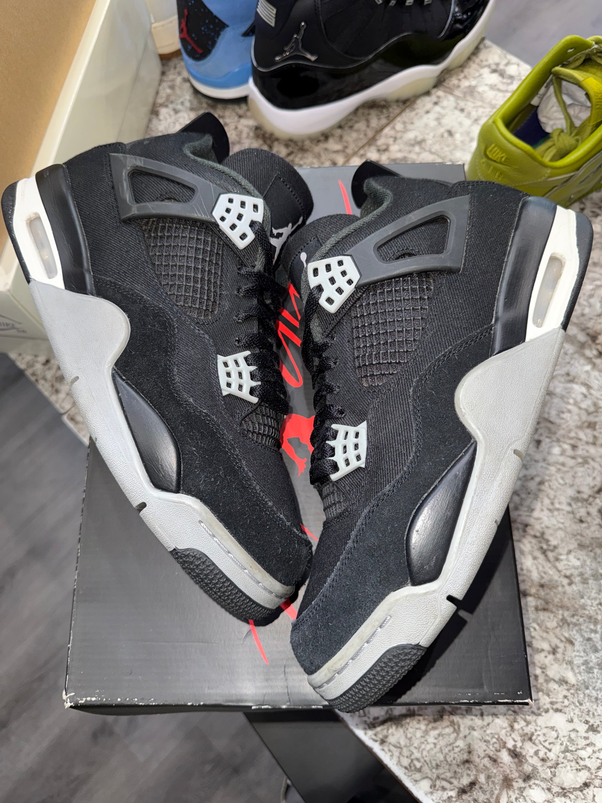 Jordan 4 Retro SE Black Canvas
