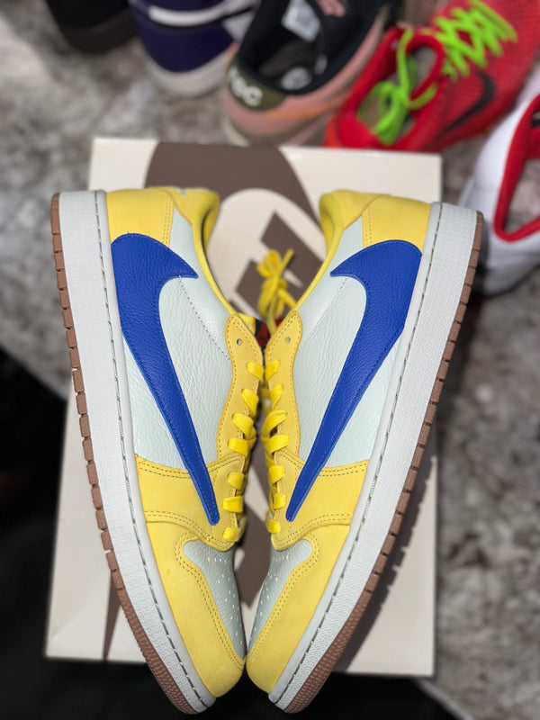 Jordan 1 Retro Low OG SP Travis Scott Canary (Women's)